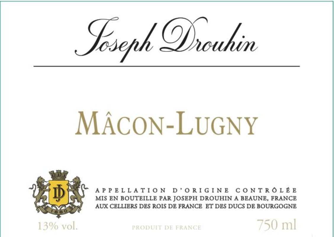 Joseph Drouhin Macon Lugny 2014 Front Label