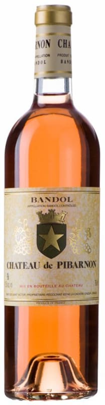 Chateau de Pibarnon Bandol Rose 2017 Front Bottle Shot