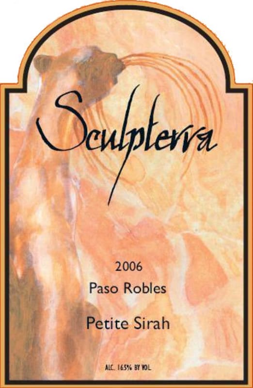 Sculpterra Winery Petite Sirah 2006 Front Label