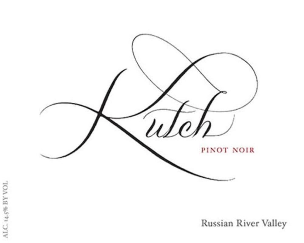 Kutch Wines Pinot Noir 2013 Front Label