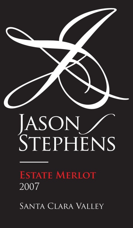 Jason-Stephens Estate Merlot 2007 Front Label