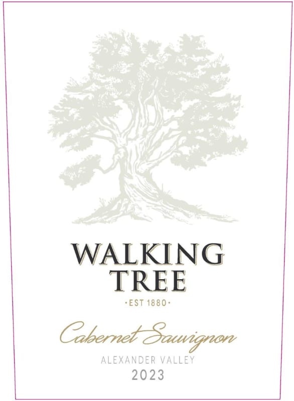 Geyser Peak Walking Tree Vineyard Cabernet Sauvignon 2023 Front Label