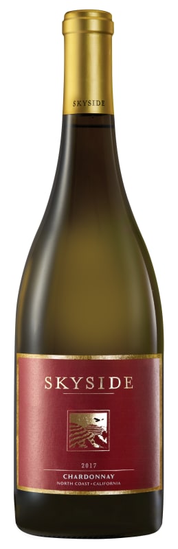 Skyside Chardonnay 2017 Front Bottle Shot