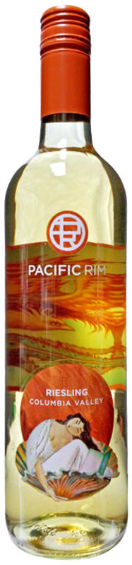 Pacific Rim J Riesling 2016 Front Bottle Shot