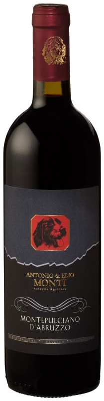 Monti Montepulciano d'Abruzzo 2012 Front Bottle Shot