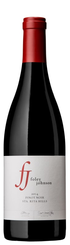 Foley Johnson Santa Rita Hills Pinot Noir 2014 Front Bottle Shot