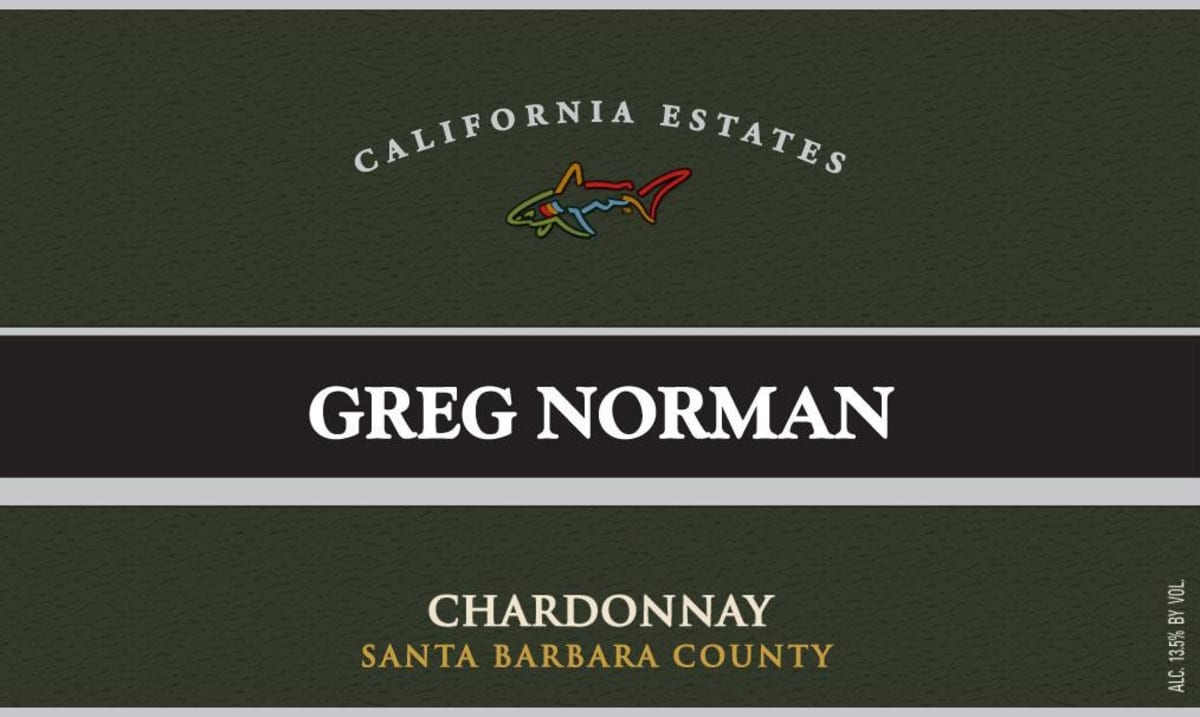 Greg Norman Estates Santa Barbara Chardonnay 2009 Front Label