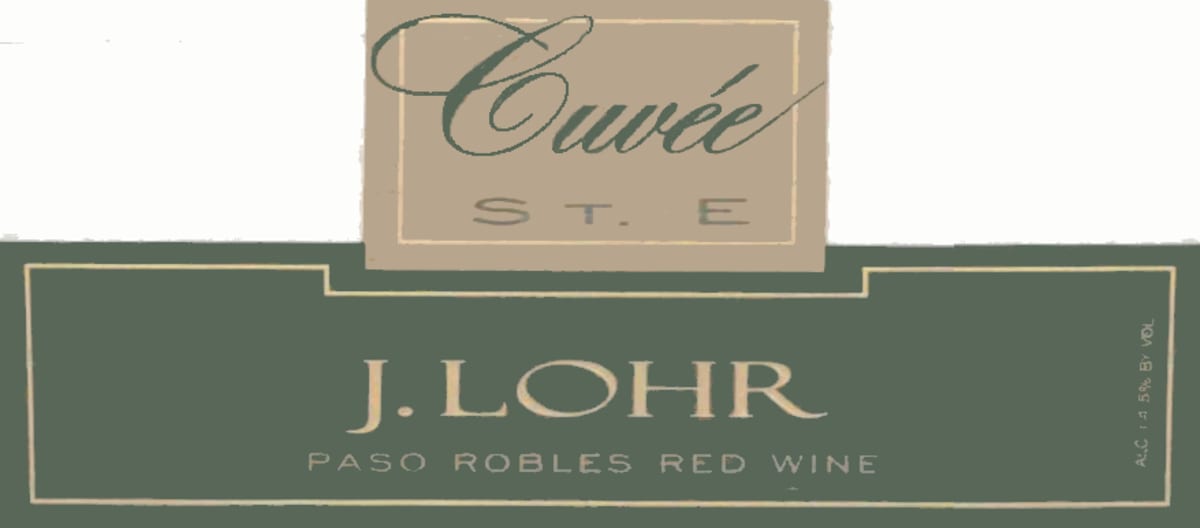 J. Lohr Cuvee St. E 2008 Front Label
