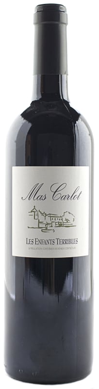 Mas Carlot Costieres de Nimes Rouge Les Enfants Terribles 2016 Front Bottle Shot