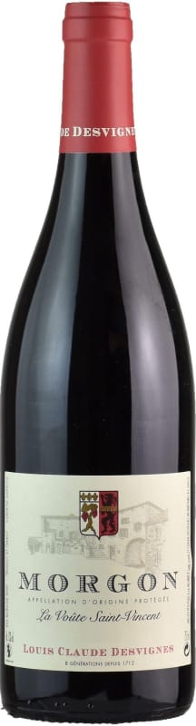 Domaine Desvignes Morgon La Voute Saint-Vincent 2019 Front Bottle Shot