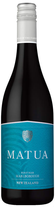 Matua Pinot Noir 2015 Front Bottle Shot