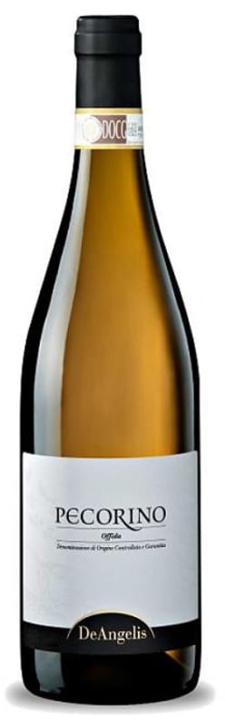 DeAngelis Offida Pecorino 2018 Front Bottle Shot