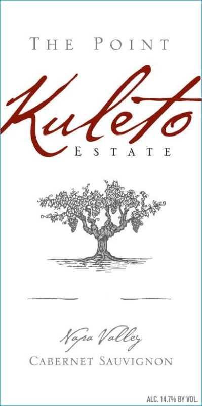 Kuleto Estate The Point Cabernet Sauvignon 2010 Front Label