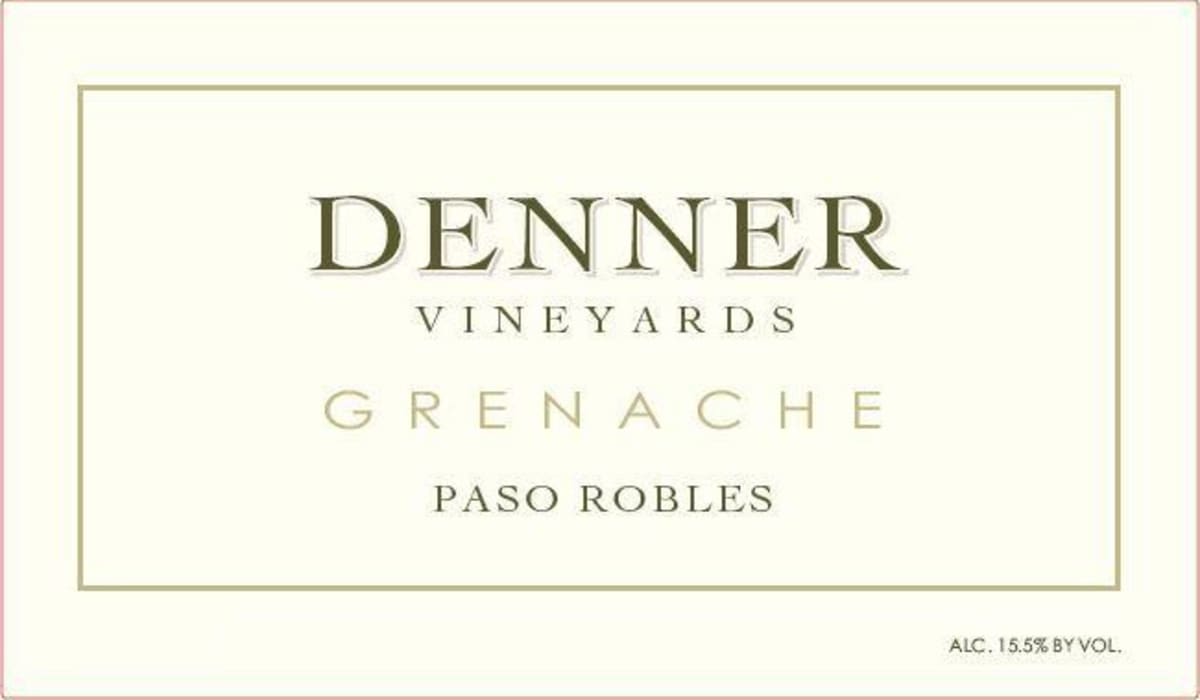 Denner Grenache 2007 Front Label
