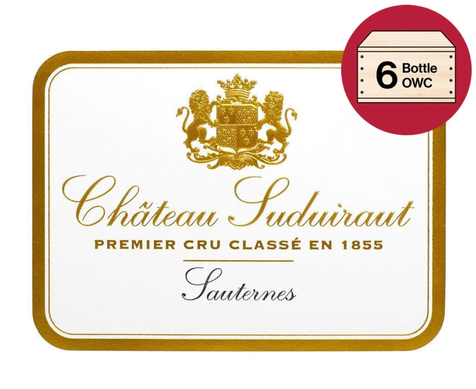 Chateau Suduiraut 6-Pack 2022 in Wood Case (OWC Futures Pre-Sale) 2022 Gift Product Image