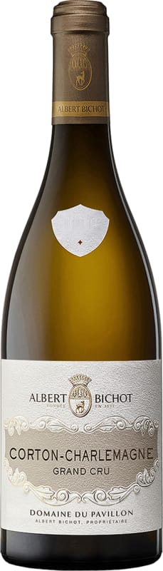 Albert Bichot Corton-Charlemagne Grand Cru Domaine du Pavillon 2022 Front Bottle Shot