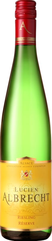 Lucien Albrecht Reserve Riesling 2016 Front Bottle Shot
