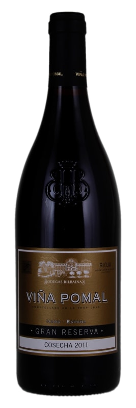Bodegas Bilbainas Vina Pomal Gran Reserva 2011 Front Bottle Shot