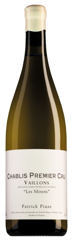 Patrick Piuze Chablis Vaillons Les Minots Premier Cru 2025 Front Bottle Shot