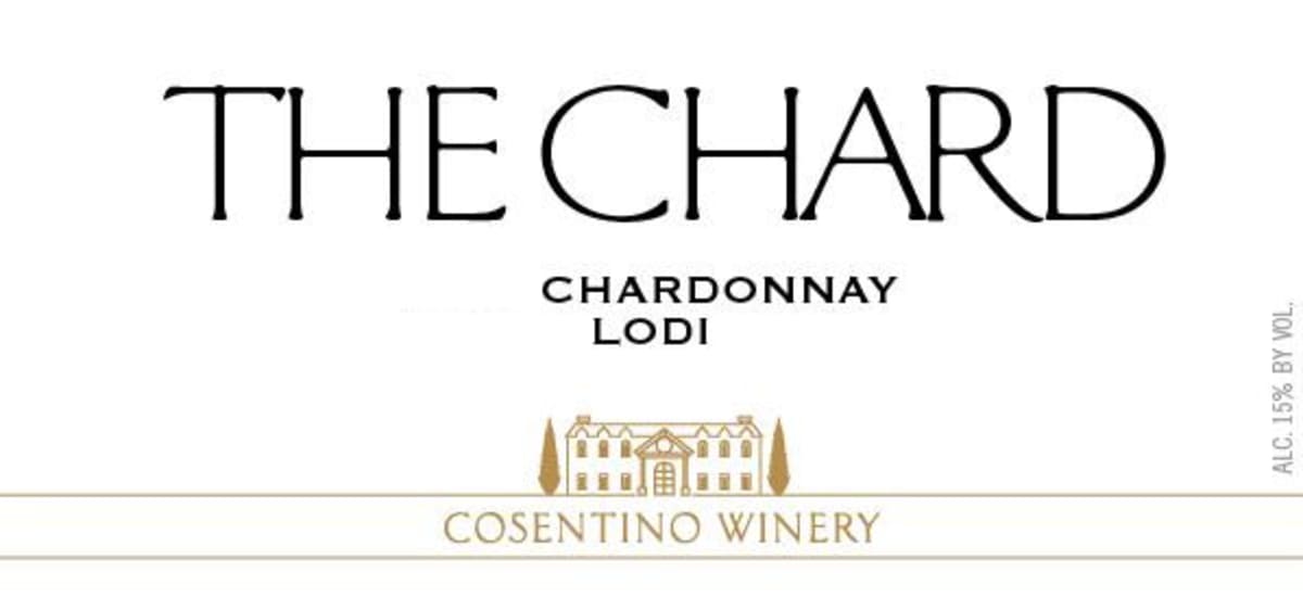 Cosentino The Chard Chardonnay 2013 Front Label