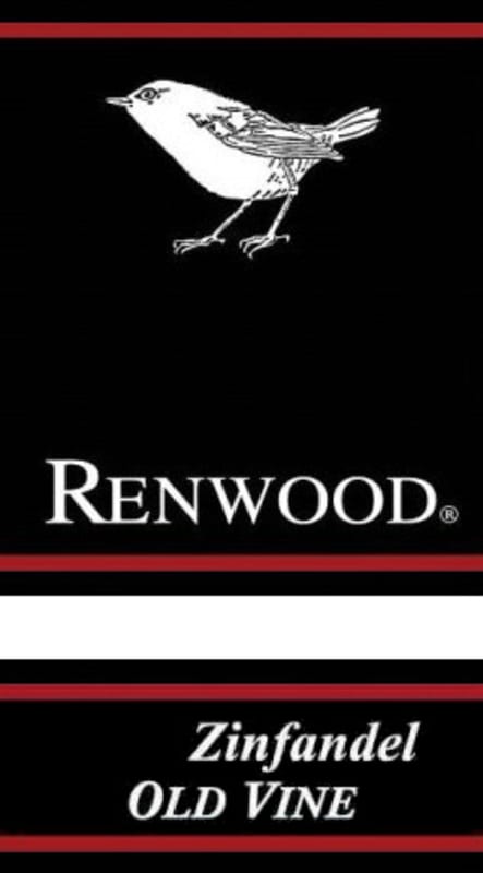 Renwood Old Vine Zinfandel 2009 Front Label