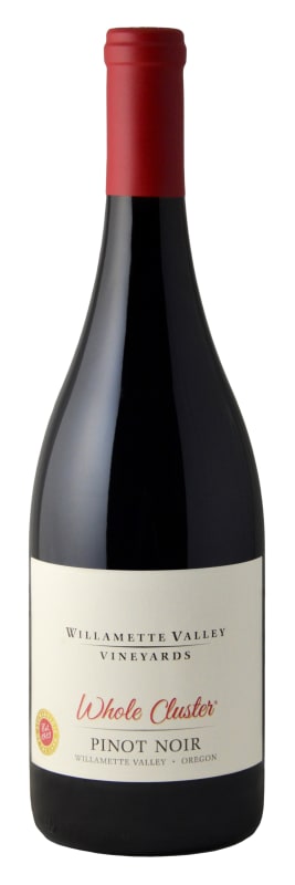 Willamette Valley Vineyards Whole Cluster Pinot Noir 2018 Front Bottle Shot