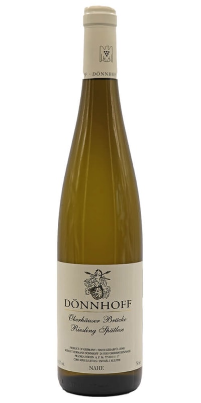 Donnhoff Oberhauser Brucke Riesling Spatlese 2021 Front Bottle Shot