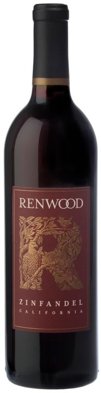 Renwood California Zinfandel 2016 Front Bottle Shot