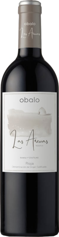 Bodegas Obalo Las Arenas 2017 Front Bottle Shot