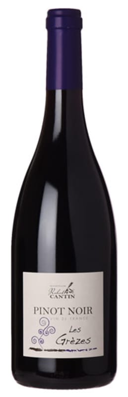 Robert Cantin Les Grezes Pinot Noir 2016 Front Bottle Shot