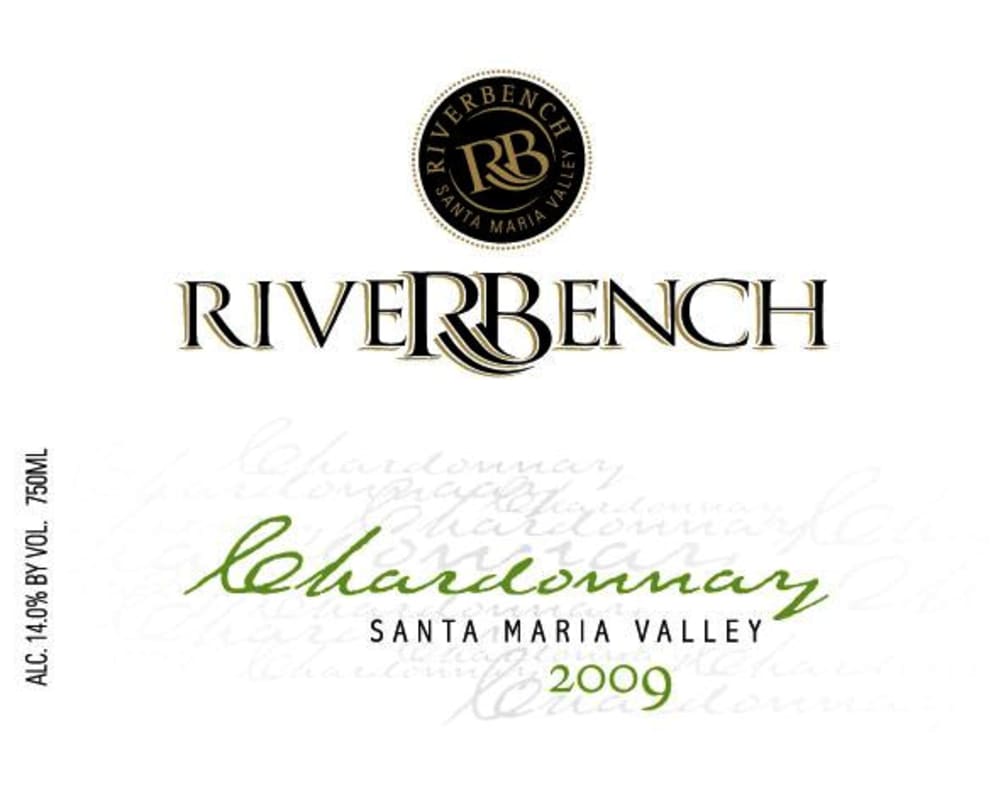 Riverbench Estate Chardonnay 2009 Front Label