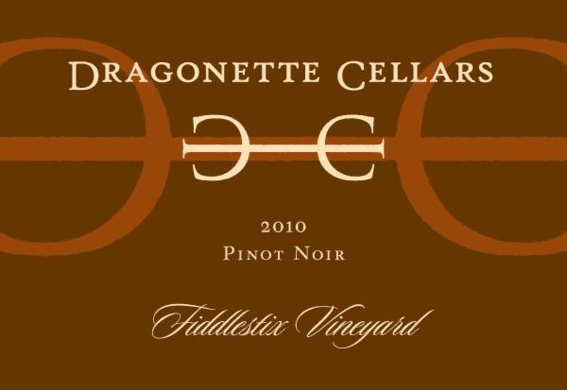 Dragonette Cellars Fiddlestix Vineyard Pinot Noir 2010 Front Label