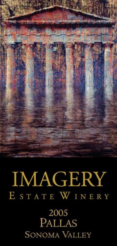 Imagery Estate Winery Pallas Red 2005 Front Label