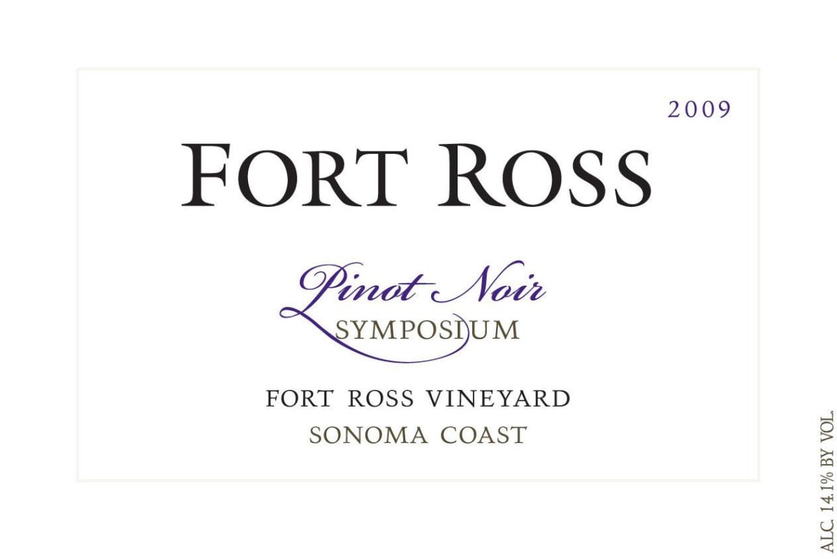 Fort Ross Vineyard Symposium Pinot Noir 2009 Front Label
