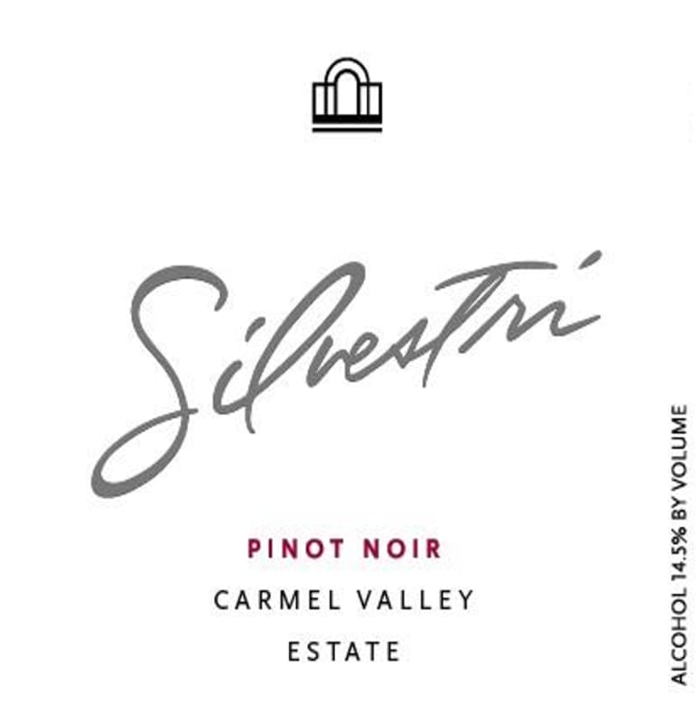 Silvestri Wines Pinot Noir 2014 Front Label