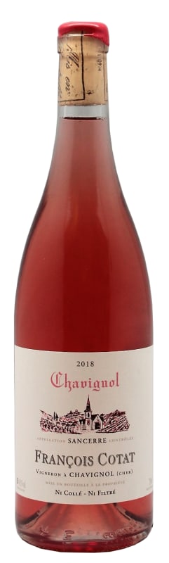 Francois Cotat Chavignol Sancerre Rose 2018 Front Bottle Shot