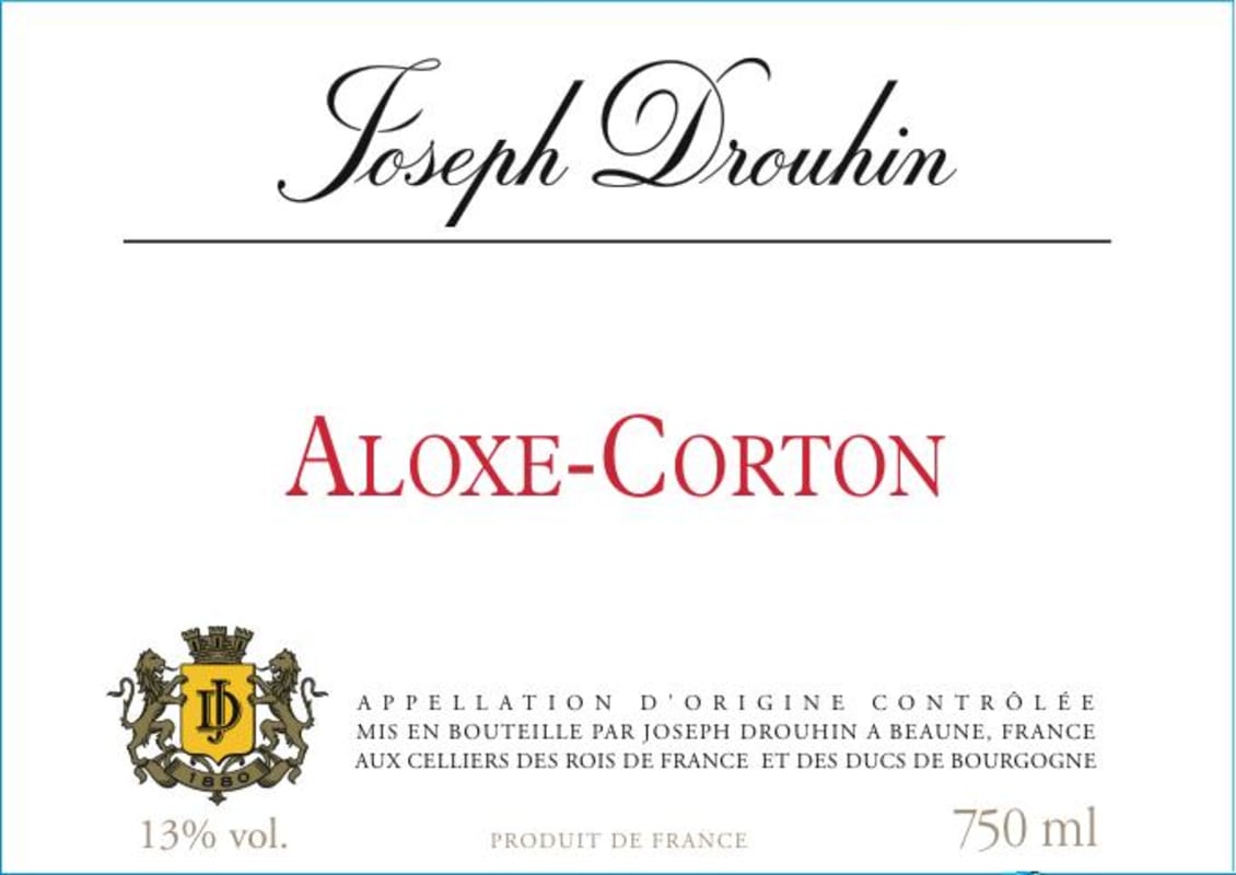 Joseph Drouhin Aloxe-Corton 2013 Front Label