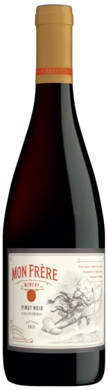 Mon Frere Pinot Noir 2017 Front Bottle Shot