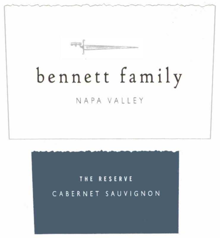 Bennett Family Reserve Cabernet Sauvignon 2006 Front Label