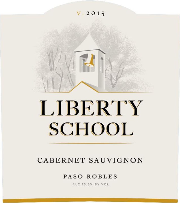 Liberty School Cabernet Sauvignon 2015 Front Label