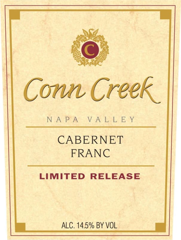 Conn Creek Limited Release Cabernet Franc 2013 Front Label