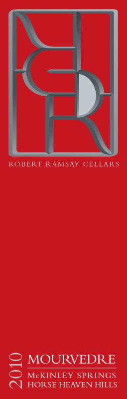 Robert Ramsay Cellars McKinley Springs Mourvedre 2010 Front Label