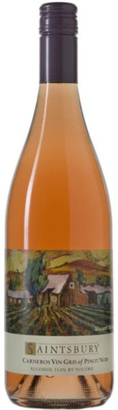 Saintsbury Vincent Vin Gris Pinot Noir Rose 2018 Front Bottle Shot