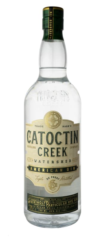 Catoctin Creek Watershed Gin Front Bottle Shot