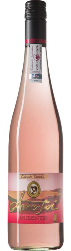 Ameztoi Getariako Txakolina Rubentis Rose 2025 Front Bottle Shot