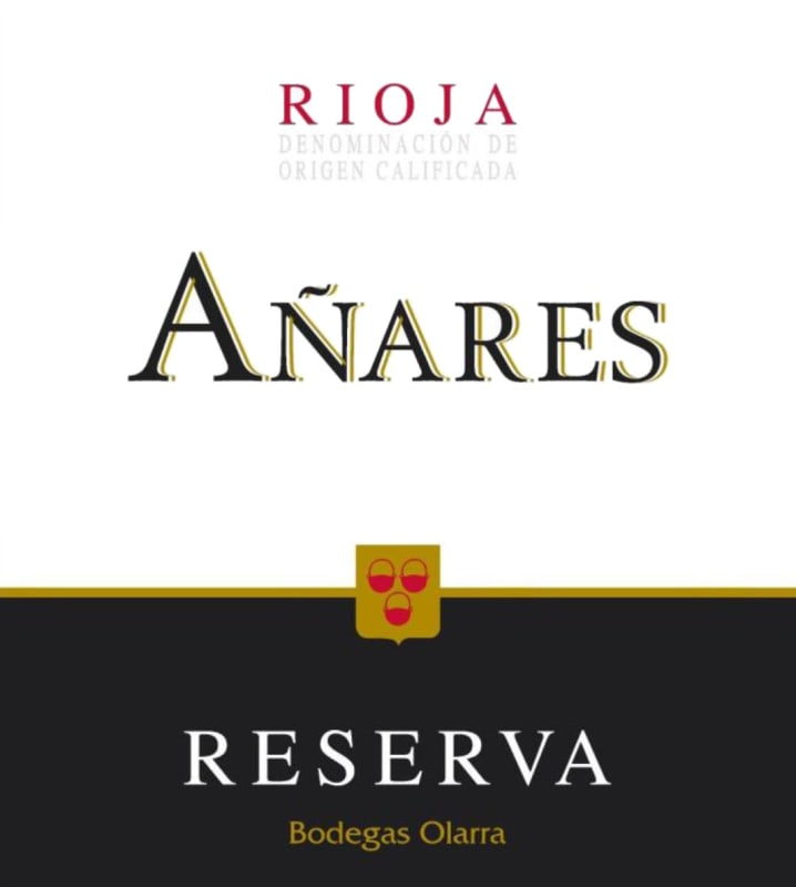 Bodegas Olarra Anares Reserva 2011 Front Label