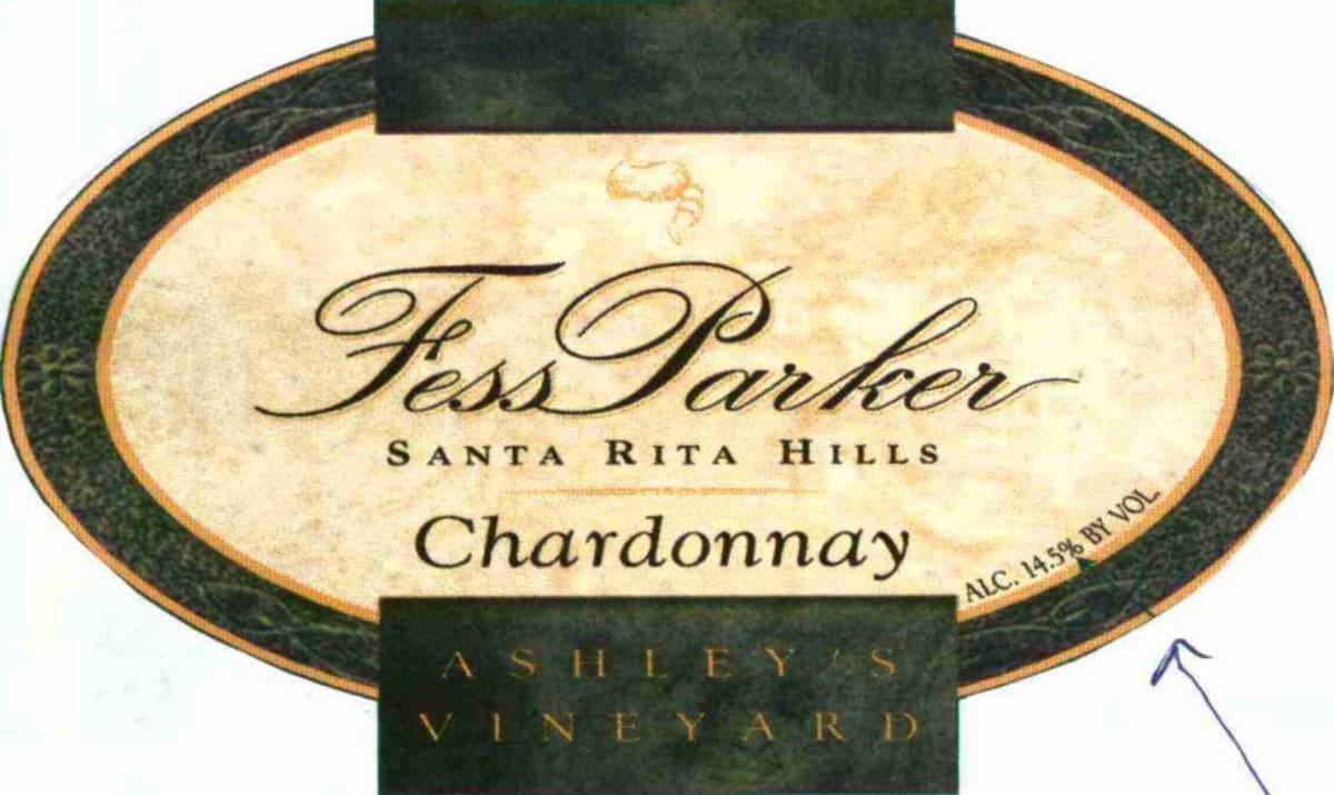 Fess Parker Ashley's Chardonnay 2005 Front Label
