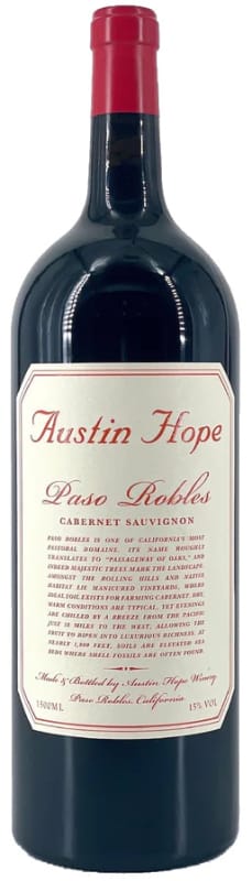 Austin Hope Cabernet Sauvignon (1.5 Liter Magnum) 2021 Front Bottle Shot
