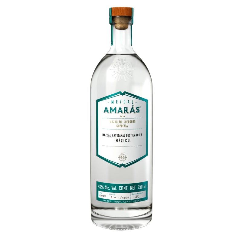 Mezcal Amaras Cupreata Mezcal Front Bottle Shot