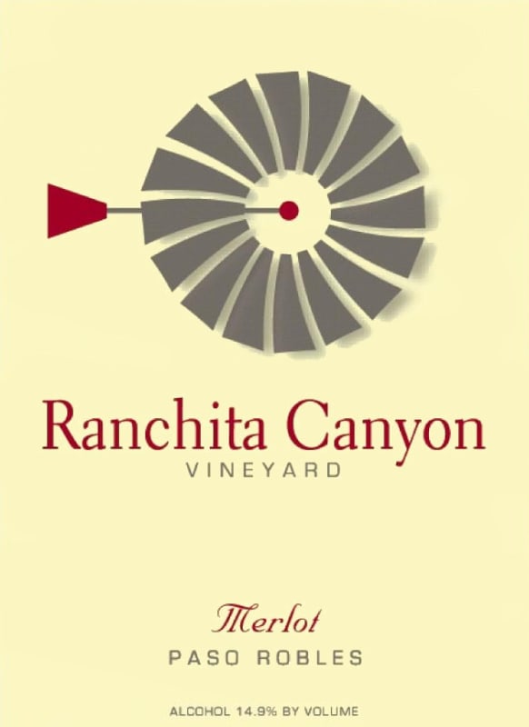 Ranchita Canyon Vineyard Merlot 2012 Front Label